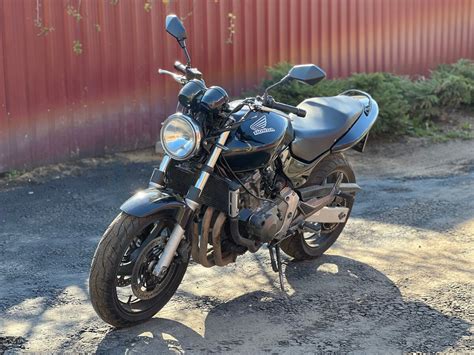 Купить б у Honda CB 600F Hornet карбюратор 6 передач в Балашихе чёрный naked bike 2000 года