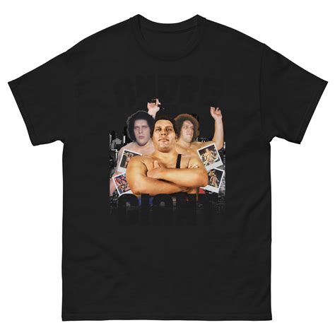 Andre The Giant T Shirt Vintage T Shirt 90s Style T Shirt Etsy