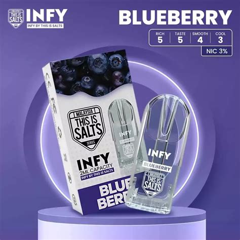 Infy Pod กลิ่นบลูเบอร์รี