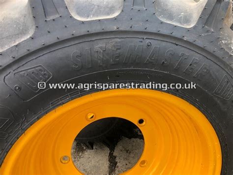 Jcb Sitemaster X Tyres On Stud Loadall Rims Agrispares