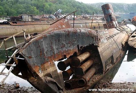 Forgotten Soviet Submarine Graveyard on the Kola Peninsula | Urban Ghosts