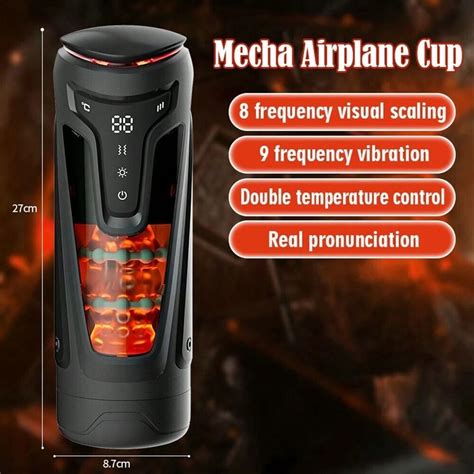 Male Masturbaters Automatic Sucking Telescopic Cup Oral Men Sex Toy Masterbator EBay