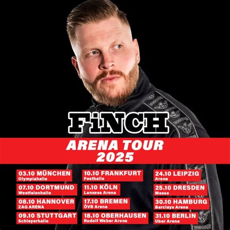 Finch Tournee Tickets Preise Und Reservierungen