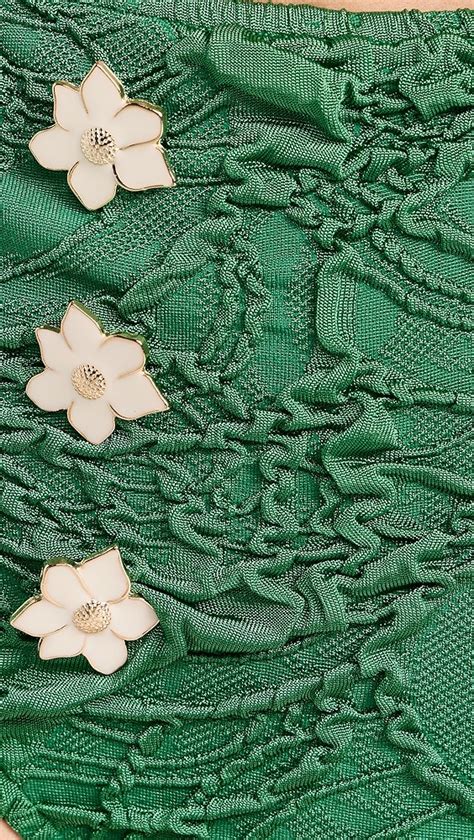 Patbo Jacquard High Waist Bikini Bottoms Shopbop