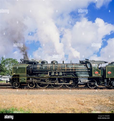 Historic Steam Locomotive Pacific PLM 231 K 8 Of Paimpol Pontrieux