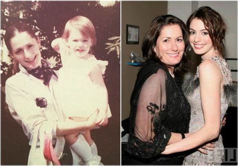 Teen turned Adult Star Anne Hathaway and her family