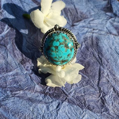 Кольцо с бирюзой "Иран" купить в интернет-магазине Ярмарка Мастеров по ...