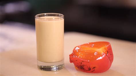 Вкусный рецепт молочного коктейля с хурмой