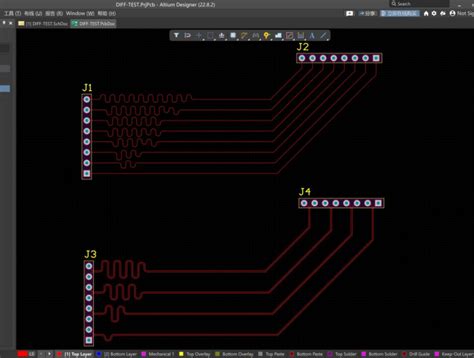 Altium Designer 22 Pcb等长线单端和差分线设计技巧 哔哩哔哩