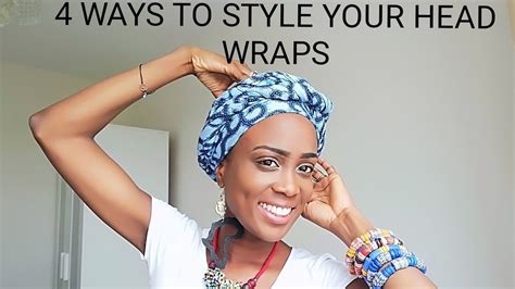 Quick And Easy 4 Ways To Style Your Head Wraps African Head Ties