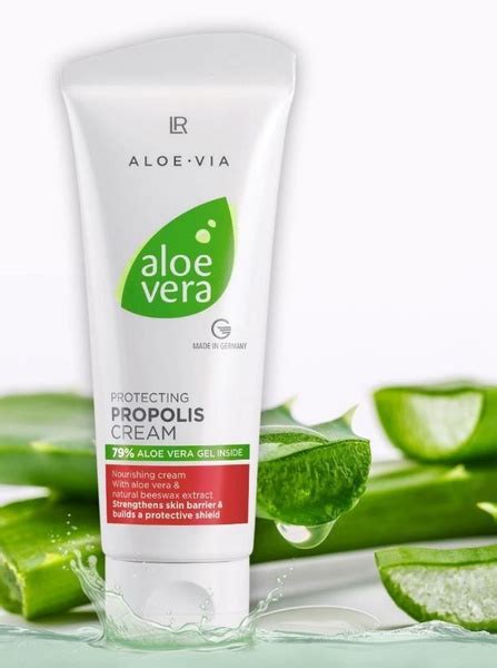 LR ALOE VIA Aloe Vera Защитный крем с прополисом 100мл купить на OZON ...