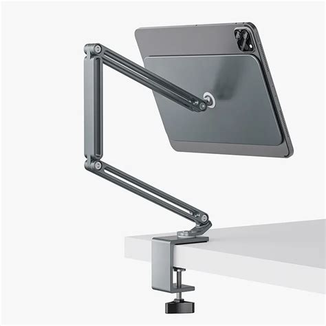 Suspension Magnetic Ipad Stand Long Arm Adjustable Tablet Holder For