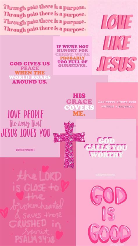 Check Out Ellaswaite S Shuffles Jesus Christian Pinkwallpaper