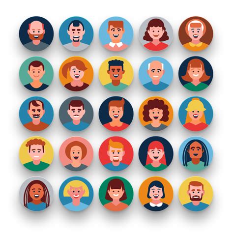 user icons