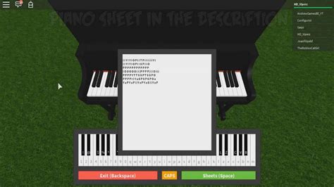 Roblox Piano Sheet Music Faded