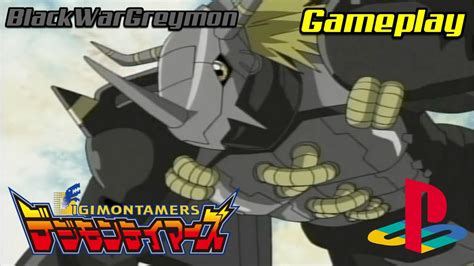 Digimon Tamers Battle Evolution BlackWarGreymon Gameplay YouTube