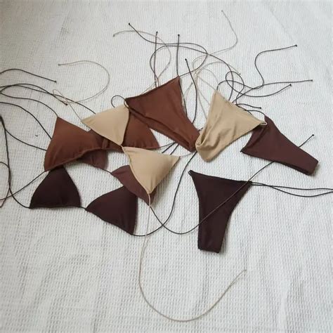 Design Your Own Swimwear Oem Knot Bikini Ribbed Swimsuit Alibaba