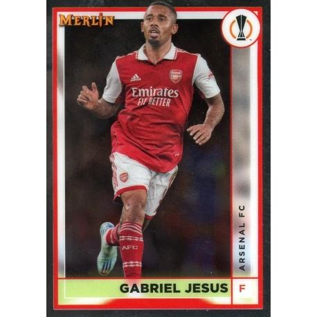 Offer Cards Gabriel Jesus Arsenal Topps Merlin