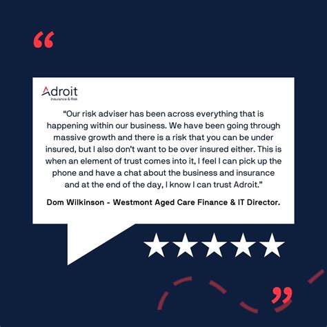 Adroit Insurance And Risk On Linkedin Adroit Adroittestimonial Client