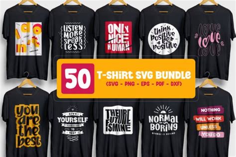 Typography T Shirt Svg Bundle Graphic By Pkdesign · Creative Fabrica