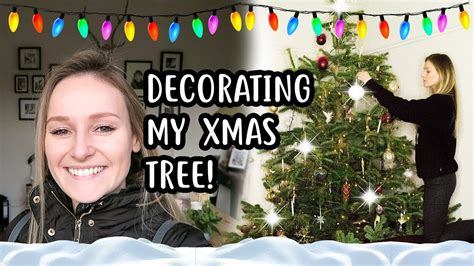 Decorating My Christmas Tree Xmas Vlog Youtube