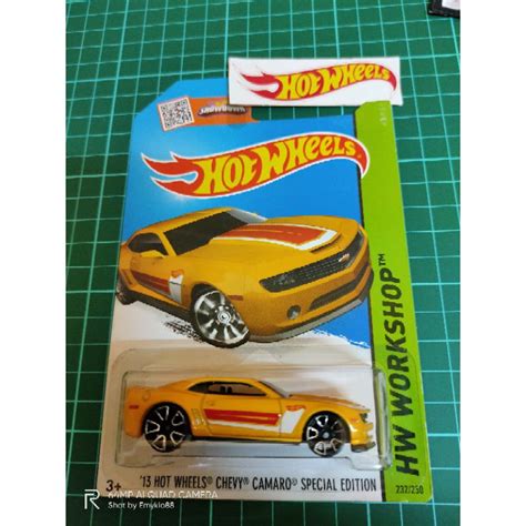 Hot Wheels Chevy Camaro Special Edition Shopee Malaysia