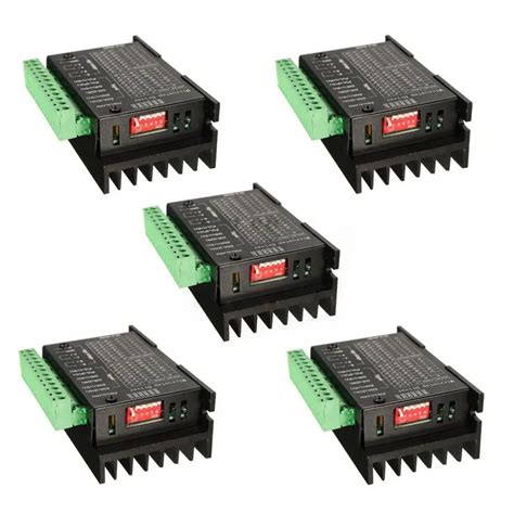 5PCS CNC Single Axis 4A TB6600 Stepper Motor Drivers Controller In