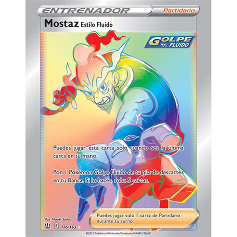 Mostaz Estilos De Combate Trading Card Game Pok Mon