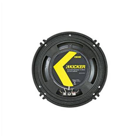 Kicker CSC65 CS 6 5 Inch 300 Watt 4 Ohm 2 Way Car Audio Speakers System