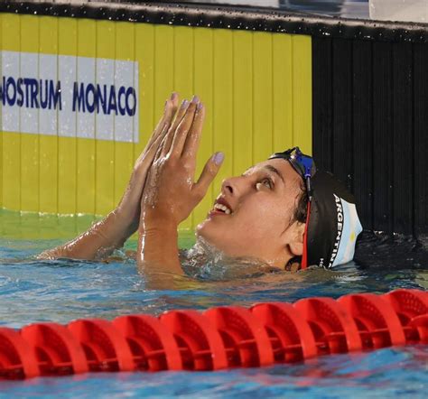 Agostina Hein Gan Otra Medalla De Oro En El Mare Nostrum Argentina Amateur Deporte