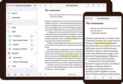 writing apps  authors pros cons