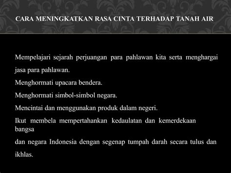 Puisi Cinta Tanah Air 4