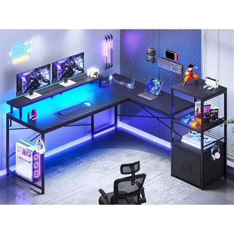 Г-образный игровой стол, 51-дюймовый | AliExpress