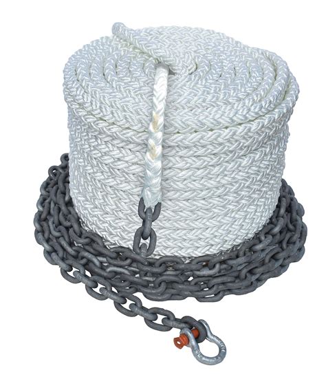 Buy Seco South Windlass Anchor Rode 1 2 X 400 8 Plait Nylon 1 4 X 20 Galvanized Windlass