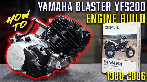 How To Build A Yamaha Blaster 200 Engine 1988 2006 Full Build Step