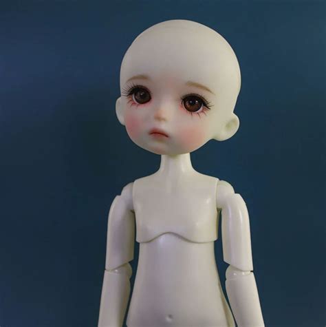 Cm Nude Bjd Doll Mechanical Joint Toy No Make Up Face Open Etsy