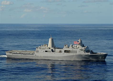 US Navy Accepts 13th San Antonio Amphibious Transport Dock From Ingalls