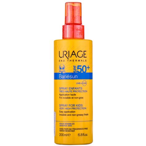 Зволожуючий сонцезахисний спрей для дітей Uriage Bariesun (Урьяж Бар ...