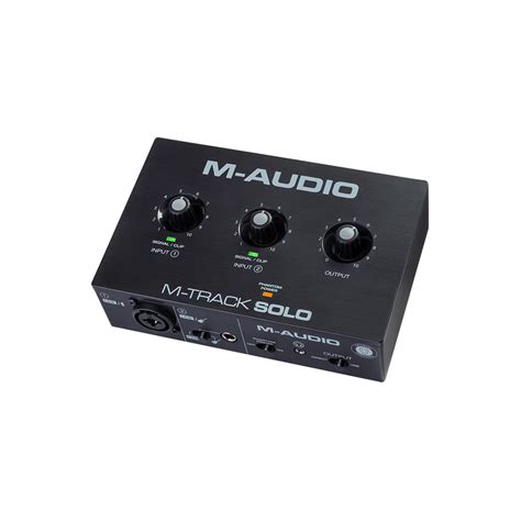M-Audio M-Track Solo Audio Recording Interface - PT. Sinceremusic
