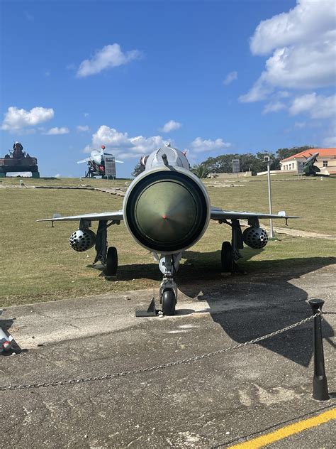MiG i found on holiday(Cuba) : r/aviation