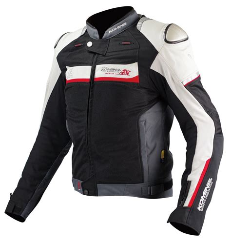 Komine JJ-001 Titanium Sports Motorcycle Jacket - Komine Australia