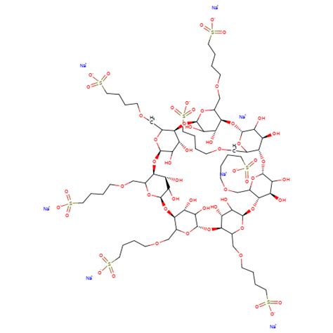 B Cyclodextrin Sulfobutyl Ether Sodium Salt CymitQuimica