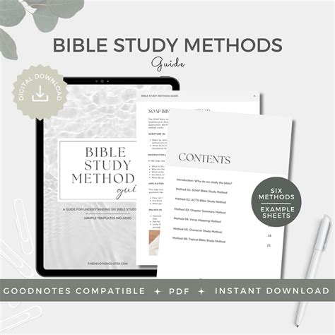 Printable Bible Study Guide Bible Reading Beginner Bible Study ...