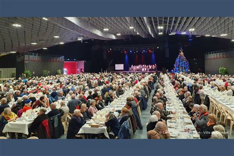 Repas des Aînés délicieux et très animé Ville de Lourdes