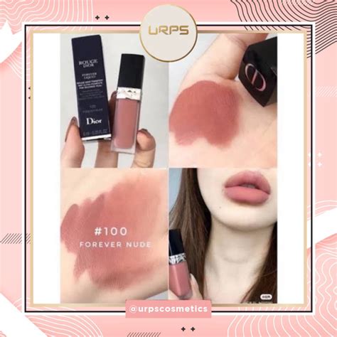 Jual Dior Rouge Dior Forever Liquid Lipstick Shade 100 Forever Nude Shopee Indonesia