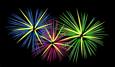 clipart fireworks