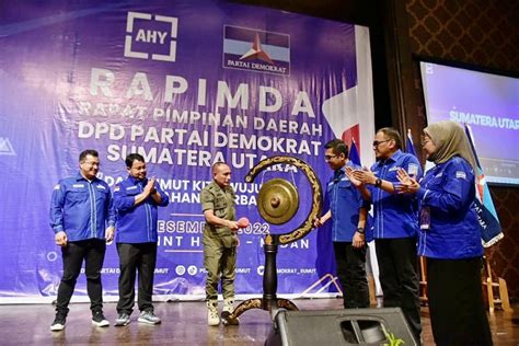 Ajak Kader Demokrat Sumut Ciptakan Perubahan Edy Rahmayadi SAYA