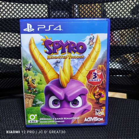 Spyro Reignited Trilogy Ps4 Game Video Gaming Video Games