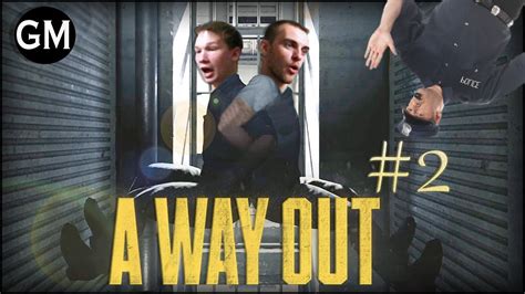 A WAY OUT / Винсент и Лео сбегают из тюрьмы #2 ( прохождение Э Вэй Аут ...