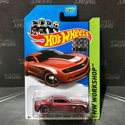 Jual Hot Wheels Chevy Camaro Special Edition Super TH Factory Sealed 2014 Kab Tangerang